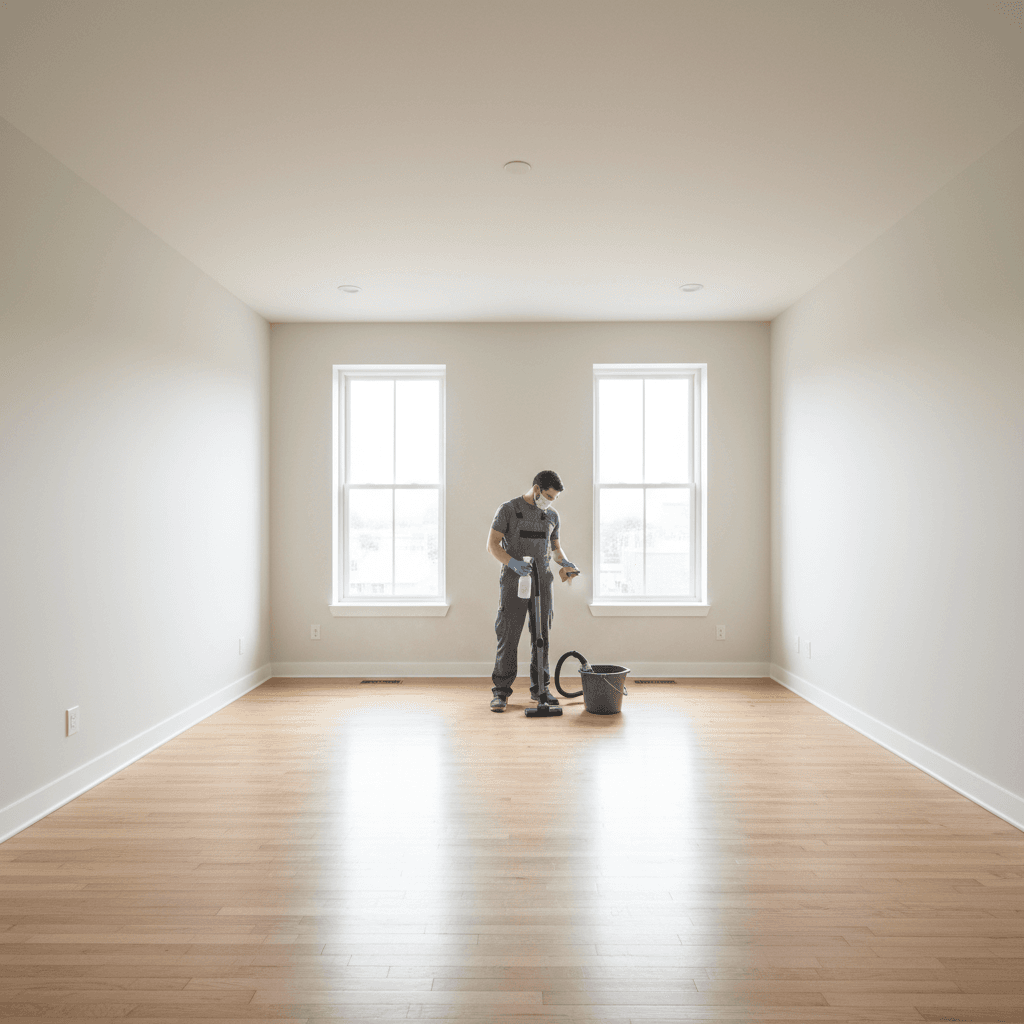 Move-in/move-out cleaning for vacant residential property