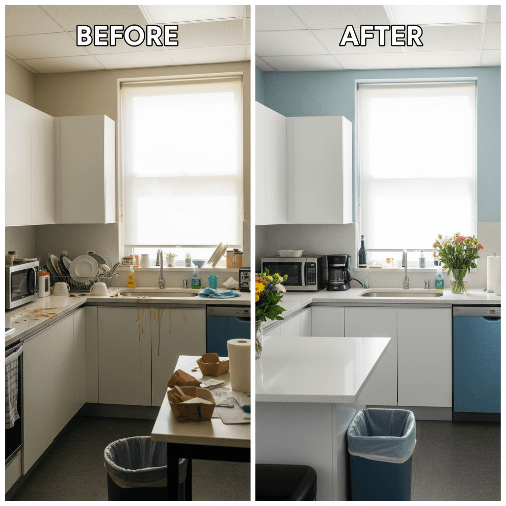 Clean, well-maintained residential or commercial space